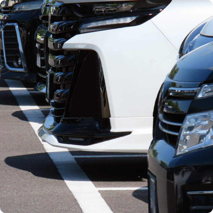 用途に応じた多彩な車種